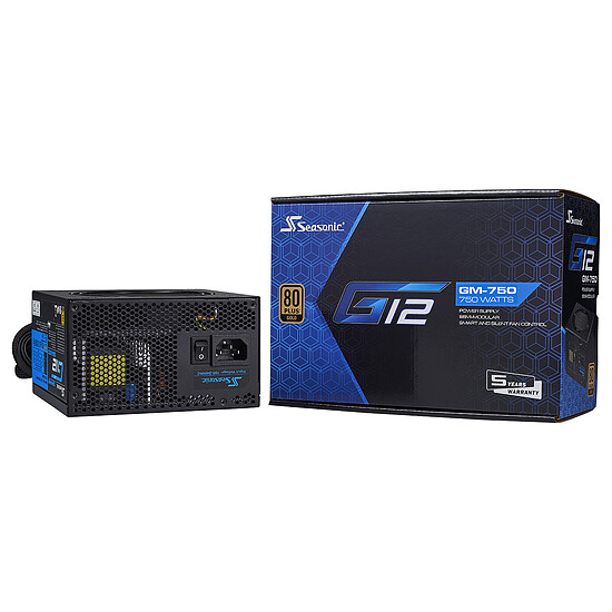 Alimentation PC Seasonic G12 GM-750 (2024)