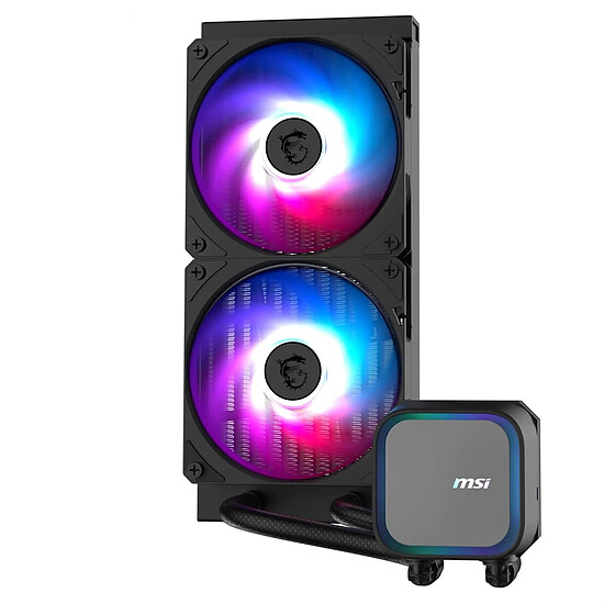 Watercooling AIO MSI MAG CORELIQUID A13 240 - Noir - Autre vue