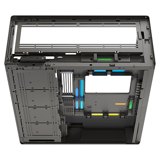 Boîtier PC HAVN HS420 VGPU - Noir - Autre vue