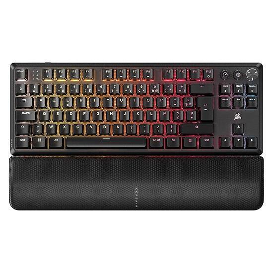 Clavier PC Corsair K70 Core TKL Wireless RGB - Corsair MLX Red v2 - Autre vue