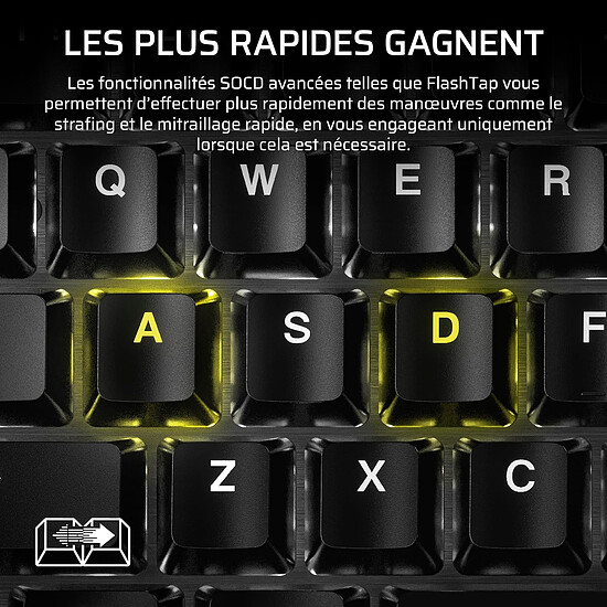 Clavier PC Corsair K70 Pro TKL RGB - Corsair MGX Hyperdrive - Autre vue