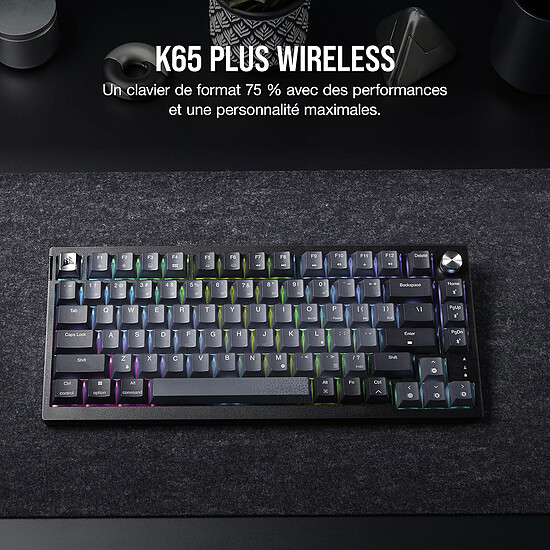 Clavier PC Corsair K65 Plus Wireless Tactile - Corsair MLX Fusion - Autre vue