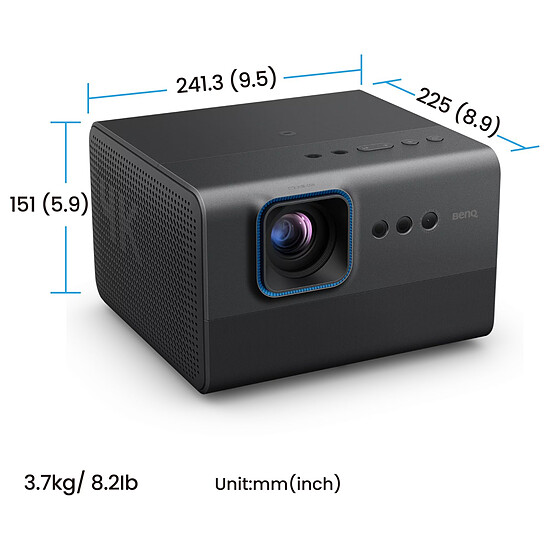 Vidéoprojecteur BenQ GP520 - DLP LED UHD 4K - 2600 Lumens  - Autre vue