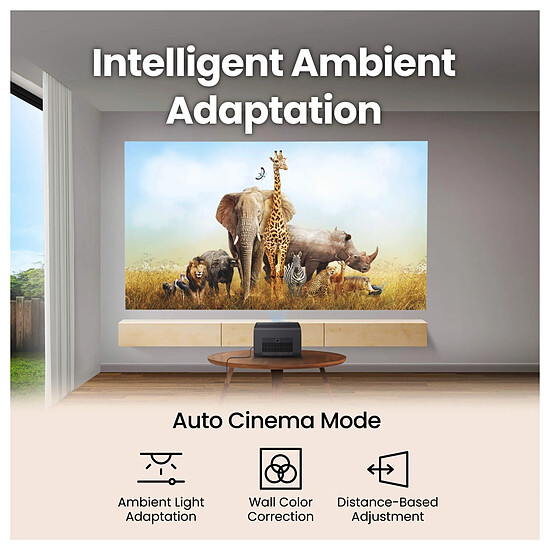 Vidéoprojecteur BenQ GP520 - DLP LED UHD 4K - 2600 Lumens  - Autre vue