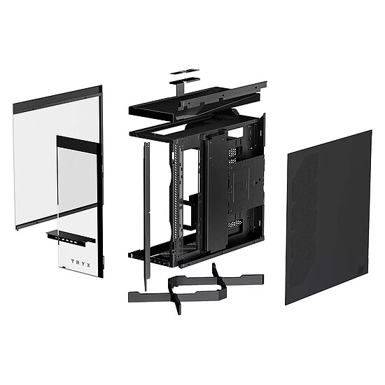 Boîtier PC TRYX LUCA L70 - Noir - Autre vue