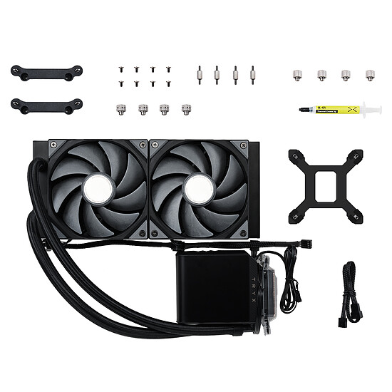 Watercooling AIO TRYX PANORAMA 240 - Noir - Autre vue
