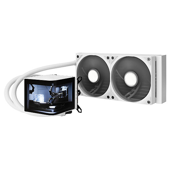 Watercooling AIO TRYX PANORAMA 240 - Blanc - Autre vue