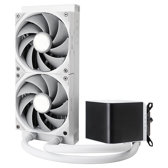 Watercooling AIO TRYX PANORAMA 240 - Blanc - Autre vue
