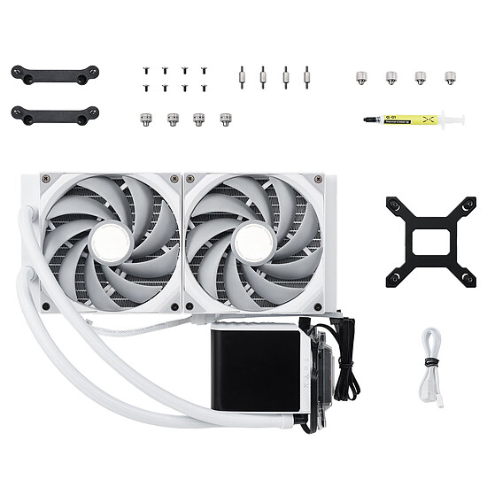 Watercooling AIO TRYX PANORAMA 280 - Blanc - Autre vue