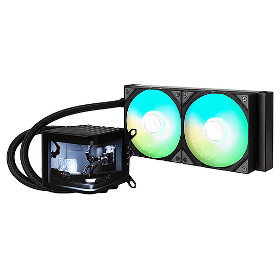 Watercooling AIO TRYX PANORAMA ARGB 240 - Noir - Autre vue