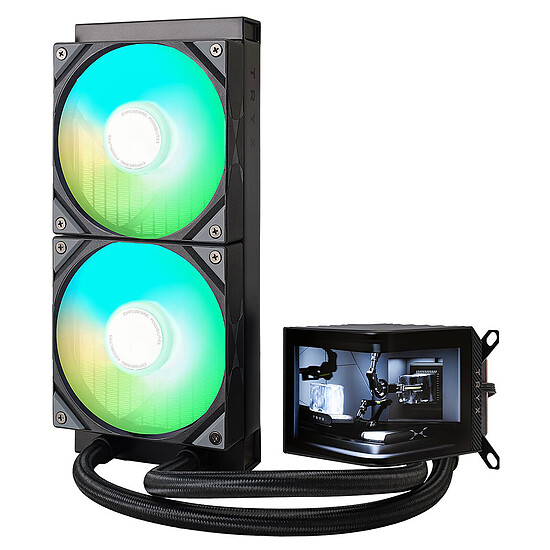 Watercooling AIO TRYX PANORAMA ARGB 240 - Noir - Autre vue