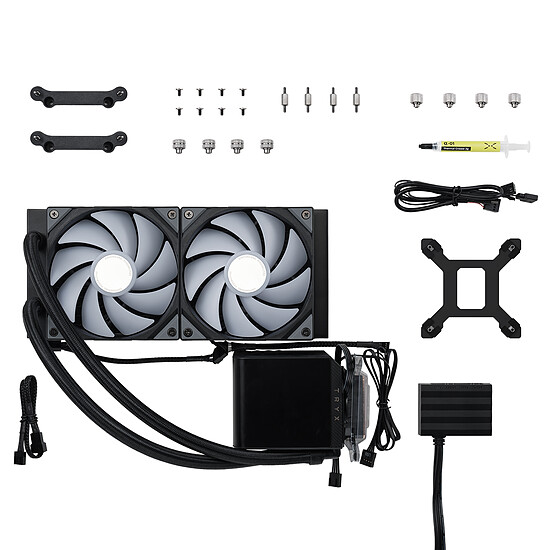 Watercooling AIO TRYX PANORAMA ARGB 240 - Noir - Autre vue