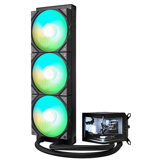 Watercooling AIO TRYX PANORAMA ARGB 360 - Noir - Autre vue