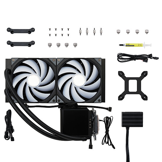 Watercooling AIO TRYX PANORAMA ARGB 280 - Noir - Autre vue