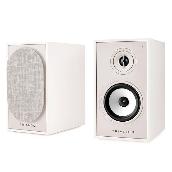 Mini-chaine Triangle Borea BR02 CONNECT Crême + Audio-Technica AT-LP60XUSB Gris - Autre vue