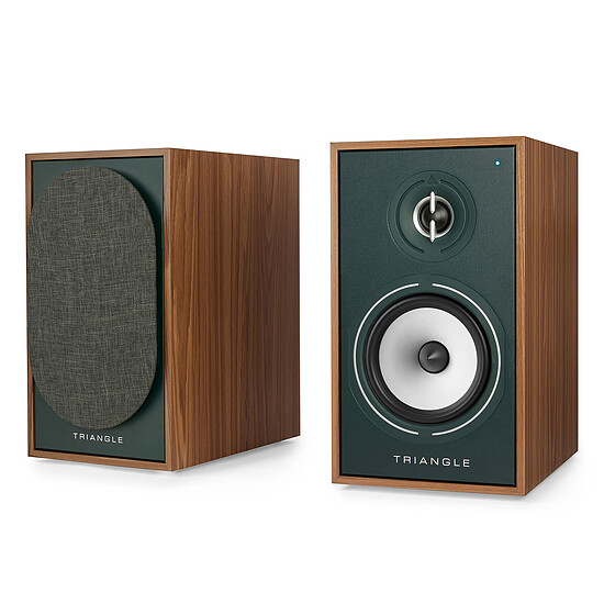 Mini-chaine Triangle Borea BR02 CONNECT Vert + Audio-Technica AT-LP60XUSB Gris - Autre vue