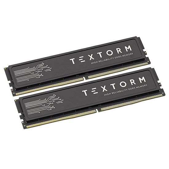 Mémoire RAM Textorm - 2 x 32 Go (64 Go) - DDR5 6000 MHz - CL36 - Autre vue