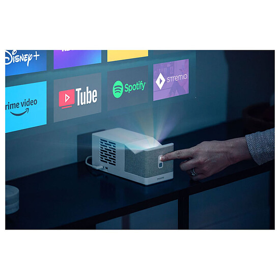Vidéoprojecteur Philips Screeneo UL5 Smart - DLP Full HD - 550 Lumens - Autre vue