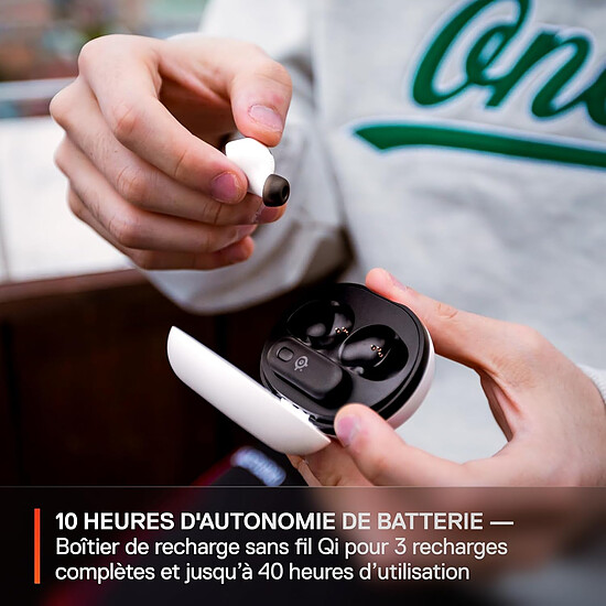 Casque micro SteelSeries Arctis GameBuds for PlayStation - Blanc - Autre vue