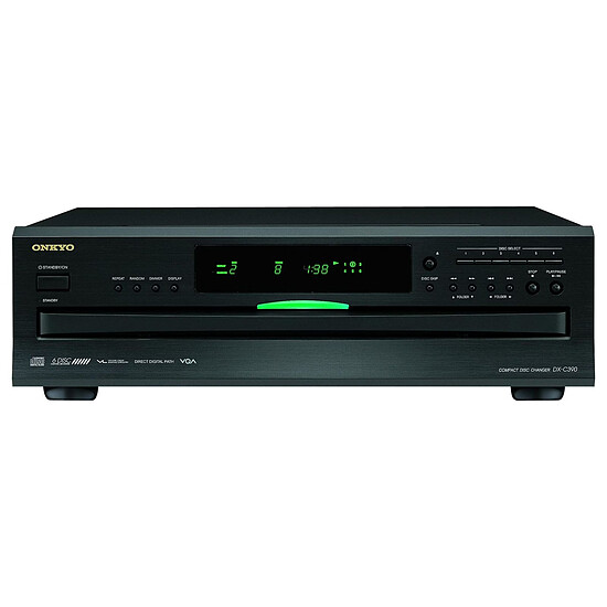 Platine CD Onkyo DX-C390 - Noir - Autre vue