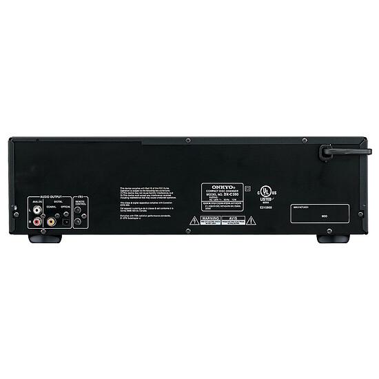Platine CD Onkyo DX-C390 - Noir - Autre vue