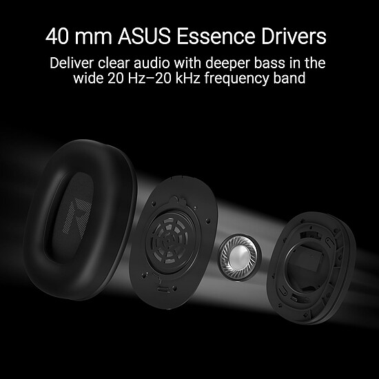 Casque micro Asus TUF H1 Gen II - Autre vue