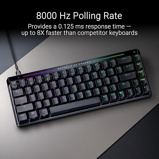 Clavier PC Asus ROG Falchion Ace HFX - Asus ROG HFX - Autre vue