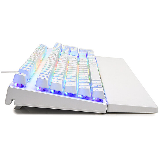 Clavier PC The G-Lab Keyz Rubidium - Outemu Red - Blanc - Autre vue