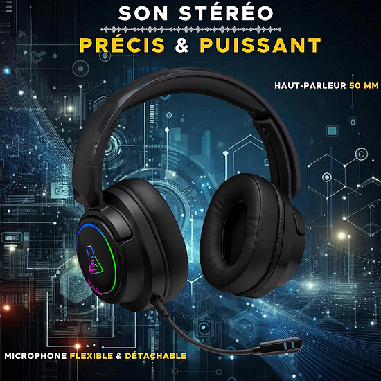 Casque micro The G-Lab Korp Iridium - Autre vue