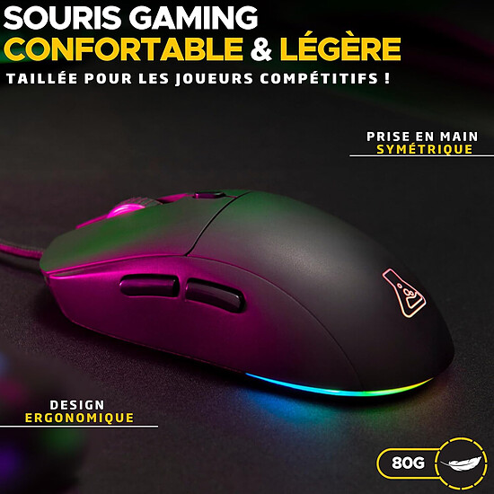 Souris PC The G-Lab Kult Cobalt - Autre vue