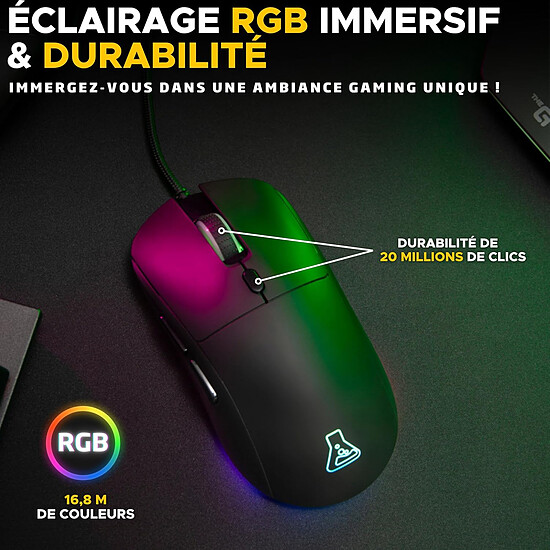 Souris PC The G-Lab Kult Cobalt - Autre vue