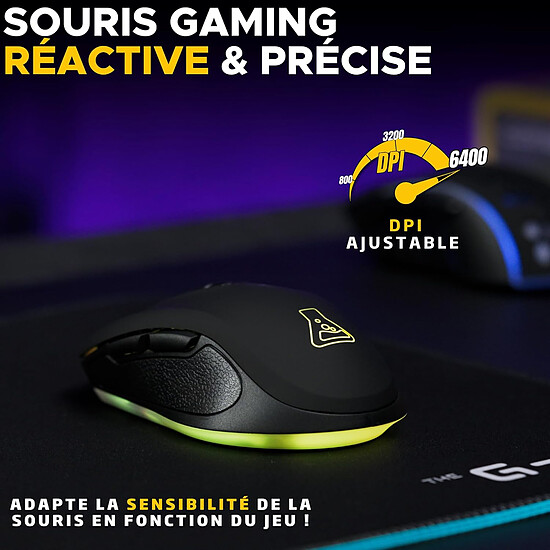 Souris PC The G-Lab Kult Krypton - Autre vue