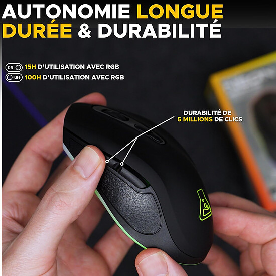 Souris PC The G-Lab Kult Krypton - Autre vue
