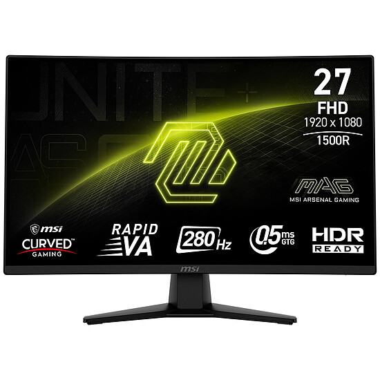 Écran PC MSI MAG 274CXF - Autre vue