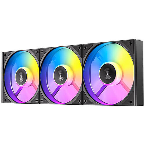Ventilateur Boîtier Antec Connect 120 ARGB Reverse x3 - Noir - Autre vue