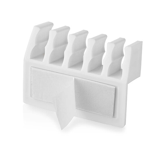 Passe câble et serre câble Nedis Lot de 2 Clips de câbles Click & Go - Blanc - Autre vue