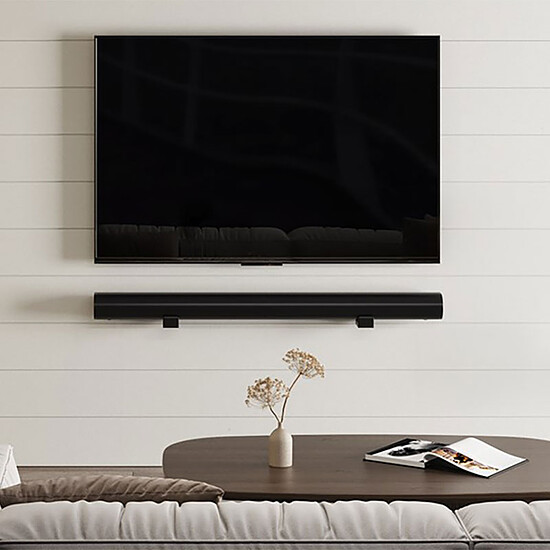 Support enceinte Goobay Soundbar Wall Mount Universal Noir - Autre vue
