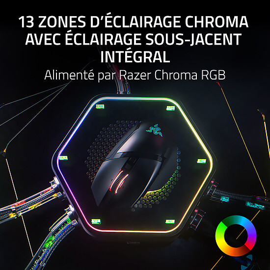 Souris PC Razer Basilisk V3 Pro 35K - Phantom White - Autre vue