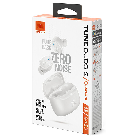 Casque Audio JBL Tune Buds 2 Blanc - Autre vue