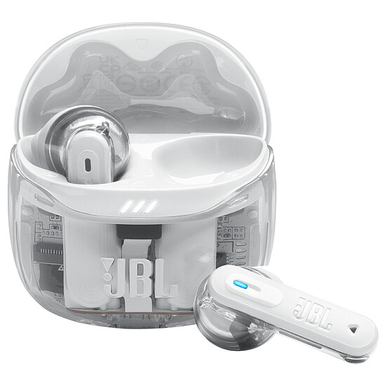Casque Audio JBL Tune Flex 2 Ghost Edition Blanc - Autre vue