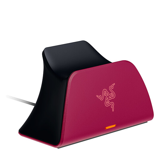 Manette de jeu Razer Quick Charging Stand PS5 - Cosmic Red - Autre vue