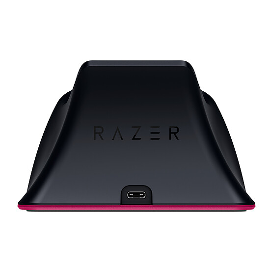 Manette de jeu Razer Quick Charging Stand PS5 - Cosmic Red - Autre vue