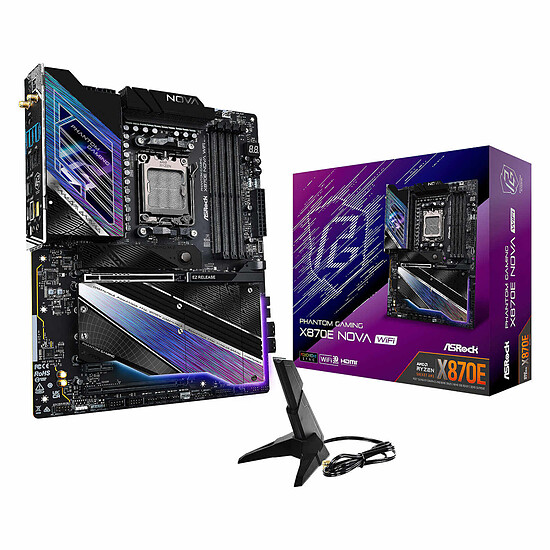 Carte mère ASRock X870E Nova WiFi - Autre vue