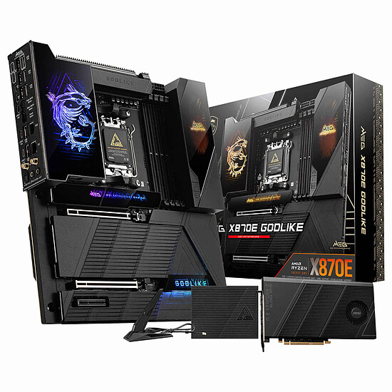 Carte mère MSI MEG X870E GODLIKE - Autre vue