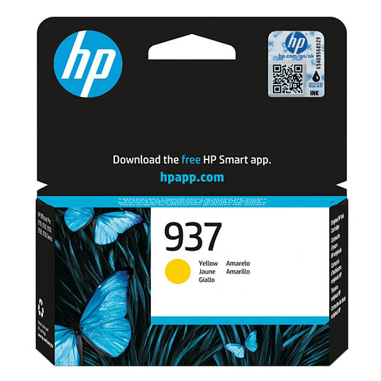 Cartouche d'encre HP 937 (4S6W4NE) - Jaune - Autre vue