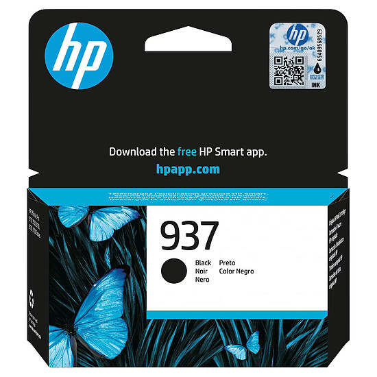 Cartouche d'encre HP 937 (4S6W5NE) - Noir - Autre vue
