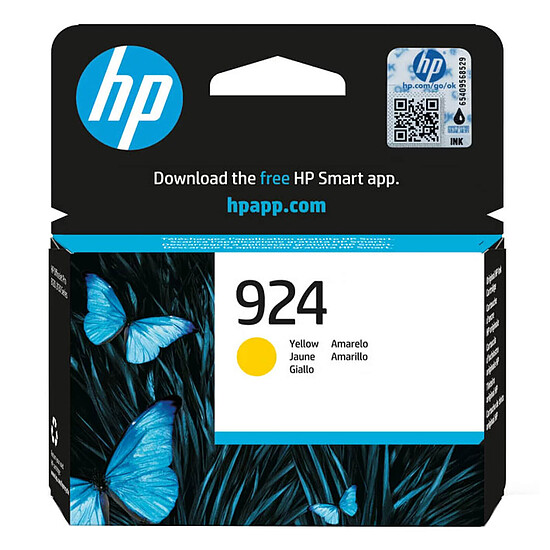 Cartouche d'encre HP 924 (4K0U5NE) - Jaune