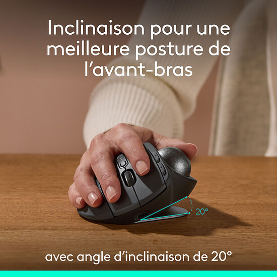Trackball Logitech MX Ergo S - Autre vue