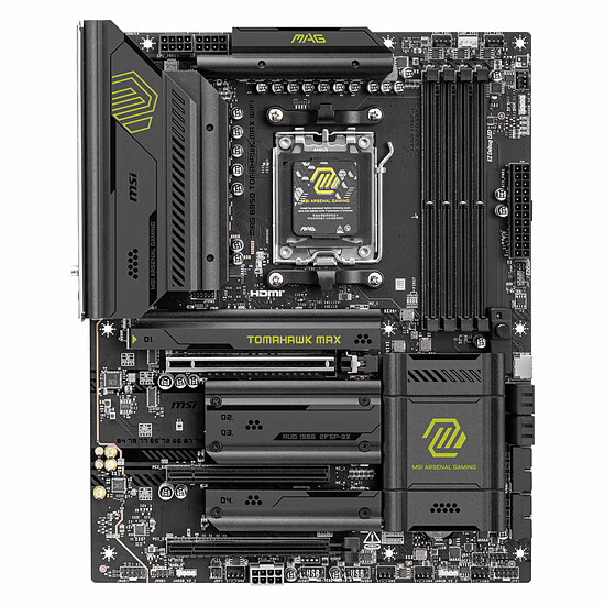 Carte mère MSI MAG B850 TOMAHAWK MAX WIFI - Autre vue