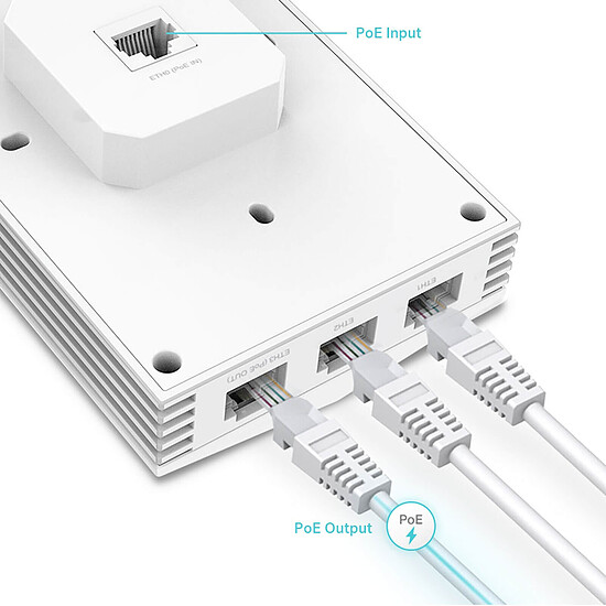 Point d'accès Wi-Fi TP-LINK EAP655-Wall - Autre vue